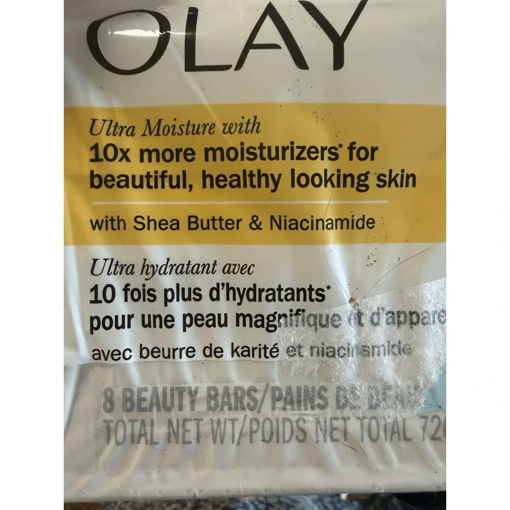OLAY Ultra Moisture Beauty Bar Soap with Shea Butter & B3 Complex-8 Beauty Bars